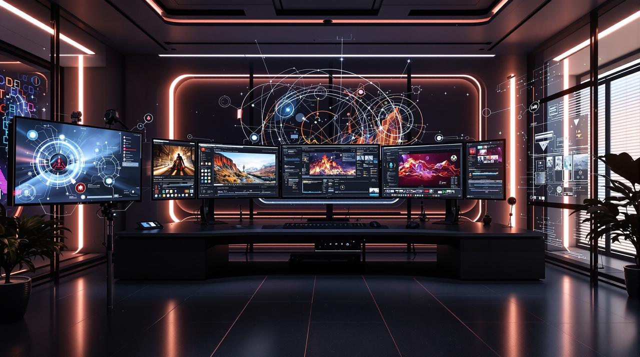 AI技术正在重塑影视后期制作流程 - 技术前沿影视资讯封面图